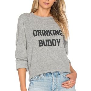 Gym Buddy Drinking Buddy Reversible Sweatshirt